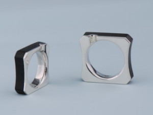 unieke trouwringen zilver en hout